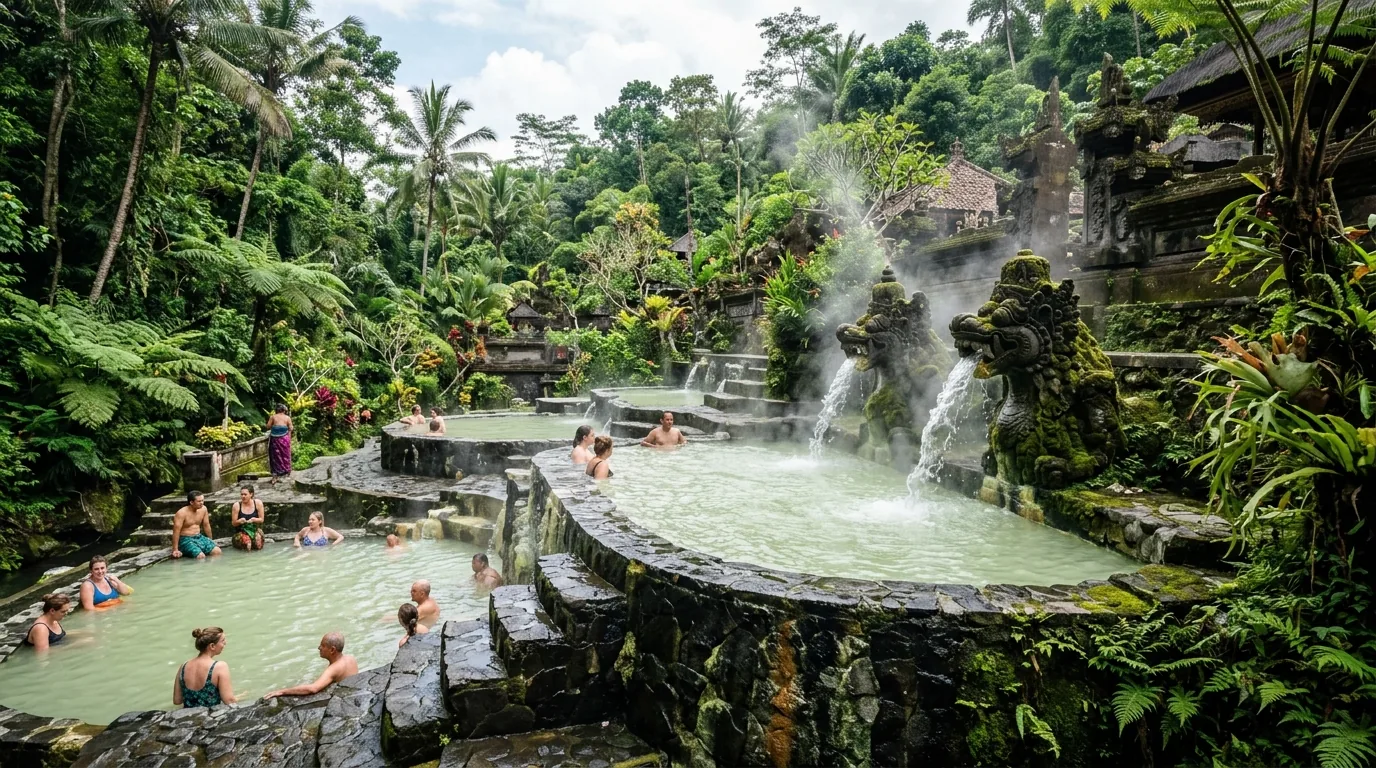 Banjar Hot Springs thermal pools